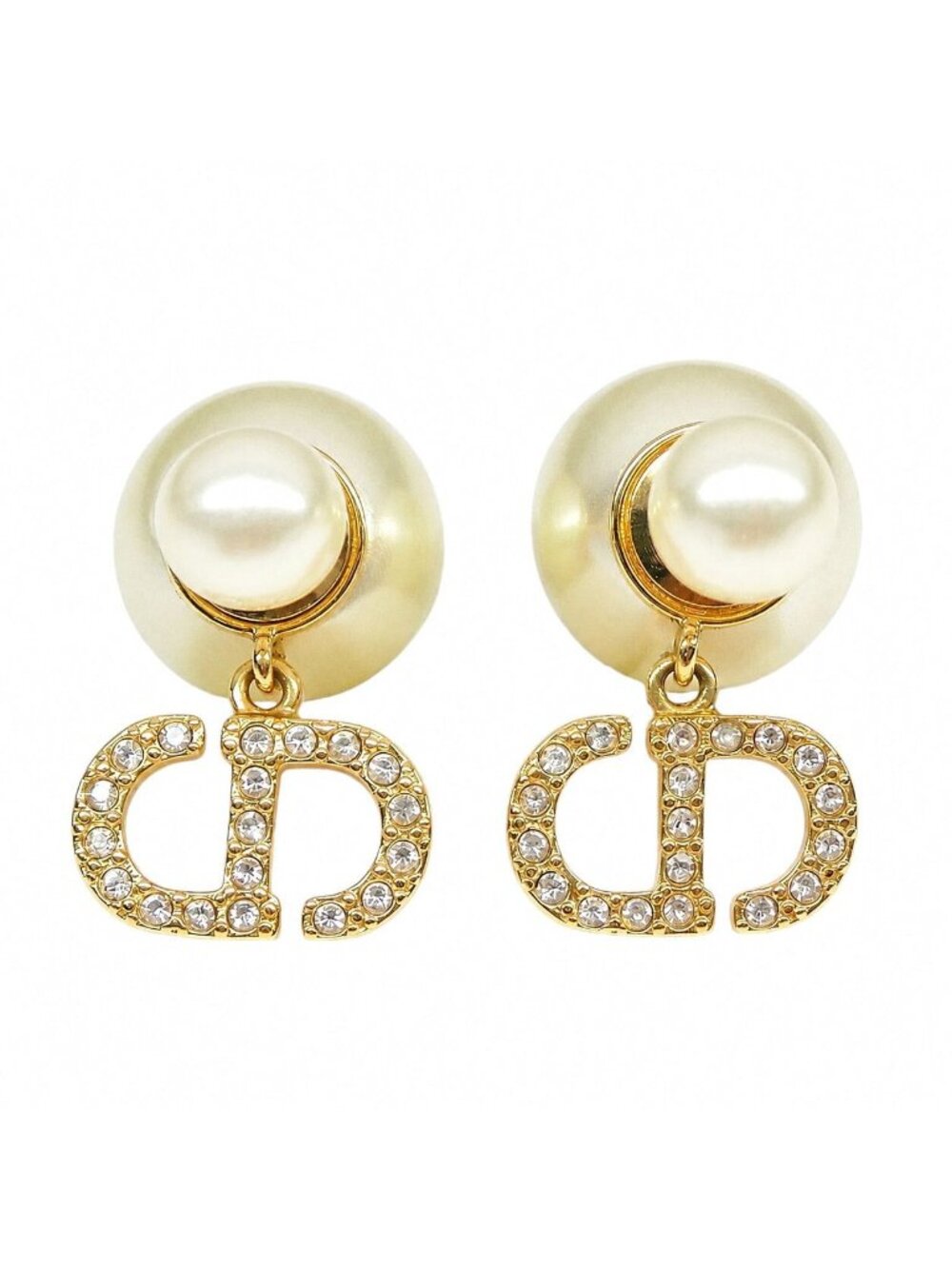 Dior Tribales Earrings Dior Tribales Resin Pearl Gold